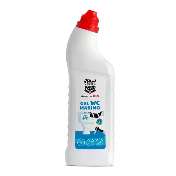 Gel limpiador wc azul marino Super Paco de Dia botella 1 l - 1 l - Imagen del producto en Findit