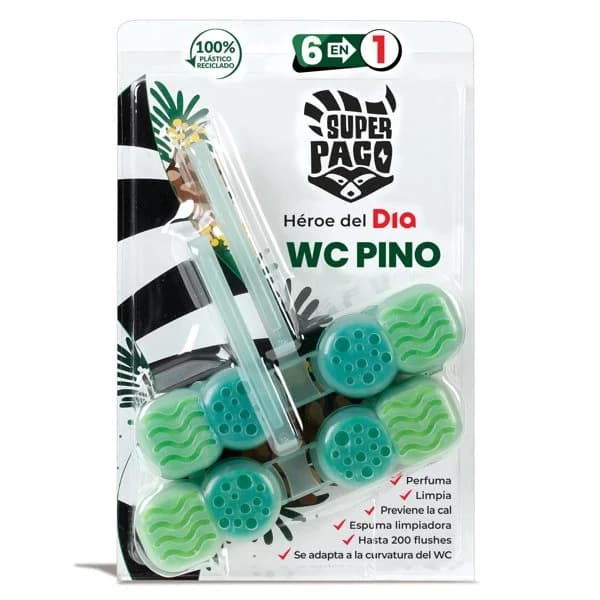 Colgador para wc pino Super Paco de Dia blister 2 unidades - 1.99 ud - Imagen del producto en Findit