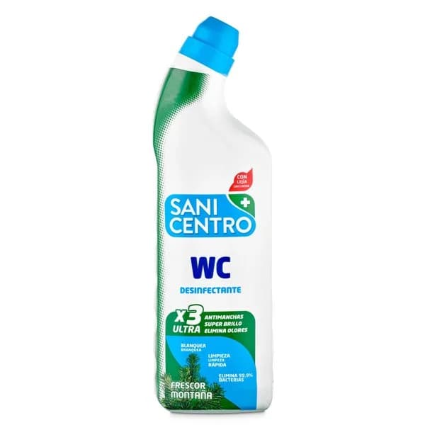 Gel desinfectante wc aroma fresco Sanicentro   botella 1 l - 1 l - Imagen del producto en Findit