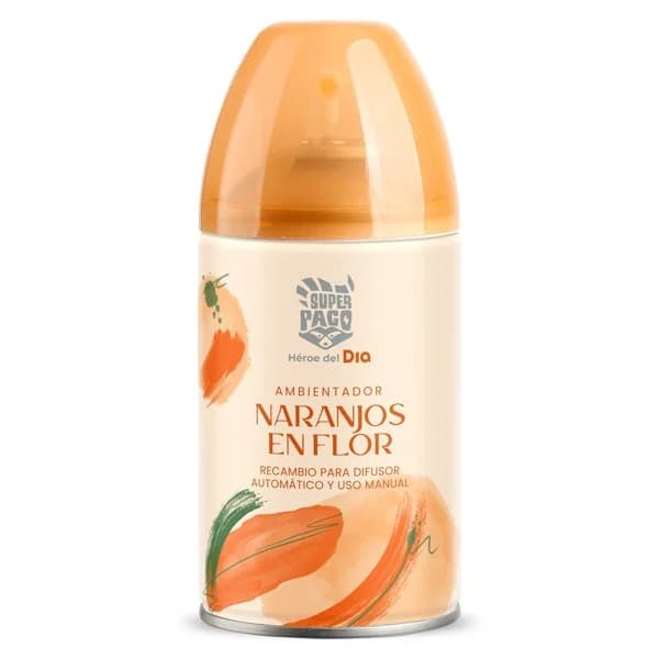 Ambientador automático naranjos en flor Super Paco de Dia spray 250 ml - 0.25 l - Imagen del producto en Findit