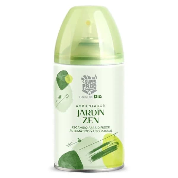 Ambientador automático jardín zen  Super Paco de Dia spray 250 ml - 0.25 ud - Imagen del producto en Findit