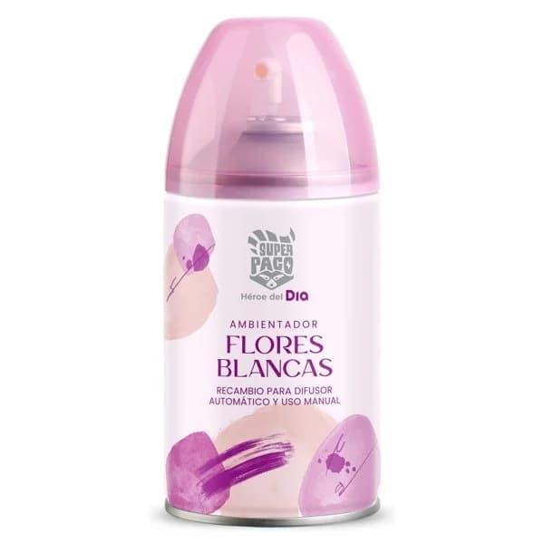 Ambientador automático flores blancas Super Paco de Dia spray 250 ml - 0.25 l - Imagen del producto en Findit