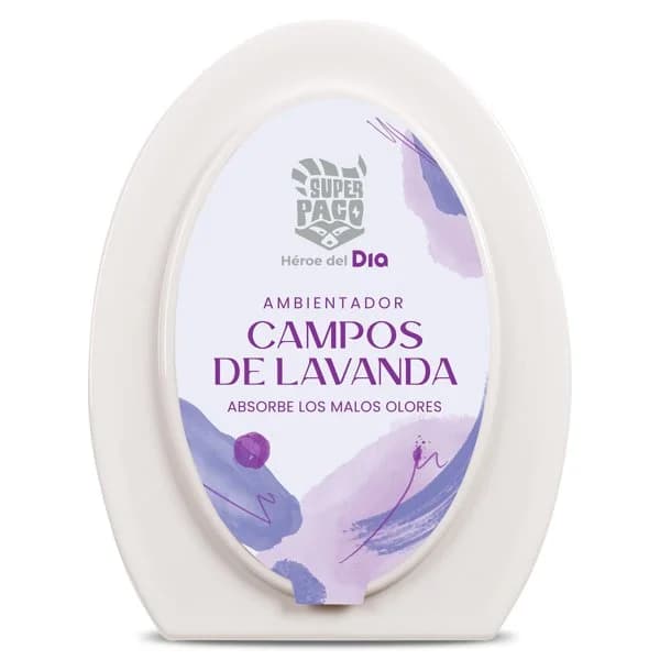 Ambientador gel aroma campos de lavanda Super Paco de Dia 150 g - 0.15 kg - Imagen del producto en Findit