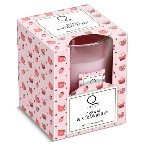 Vela perfumada nata y fresa Imaqe de Dia caja 1 unidad - 1 ud - Imagen del producto en Findit