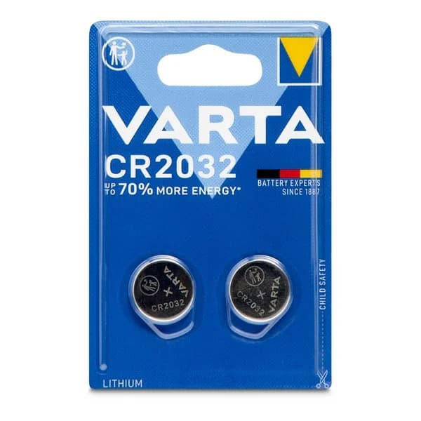 Pila botón cr2032 Varta blister 2 unidades - 1.99 ud - Imagen del producto en Findit