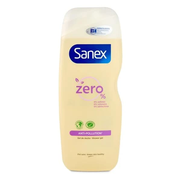 Gel de ducha anti pollution Sanex botella 600 ml - 1 ud - Imagen del producto en Findit