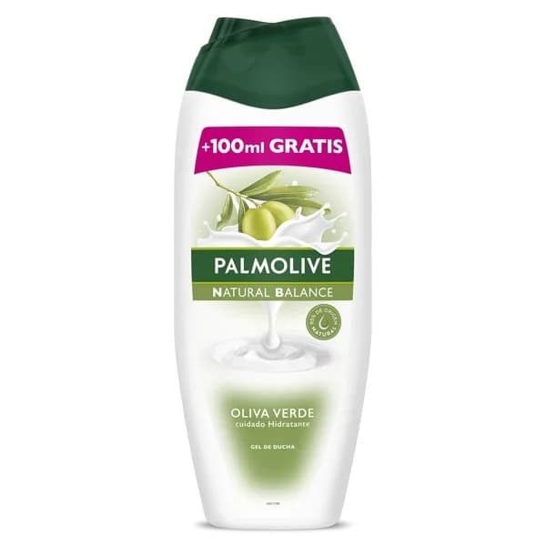 Gel de ducha oliva y leche Palmolive NB botella 600 ml - 0.6 l - Imagen del producto en Findit