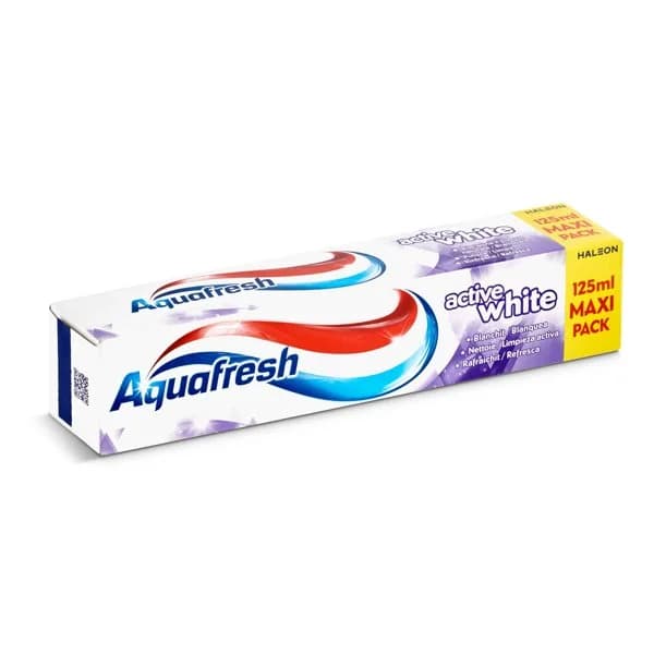 Pasta de dientes active white Aquafresh tubo 125 ml - 0.13 l - Imagen del producto en Findit