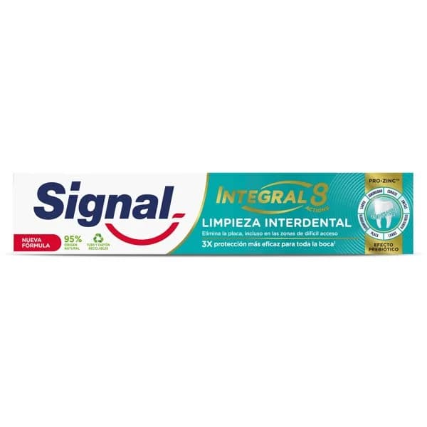 Pasta de dientes integral 8 interdental Signal tubo 75 ml - 0.08 l - Imagen del producto en Findit