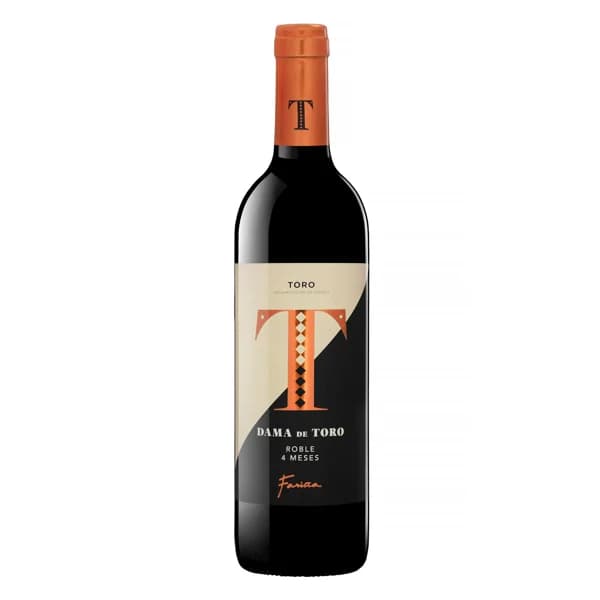 Vino tinto D.O Dama de Toro Fariña roble - 0.75 l - Imagen del producto en Findit