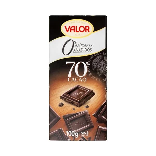 Chocolate Negro 70% sin Azúcar - 0.1 kg - Imagen del producto en Findit