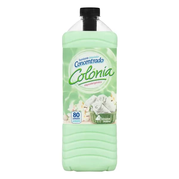 Suavizante ropa Colonia Bosque Verde concentrado - 79.17 ud - Imagen del producto en Findit