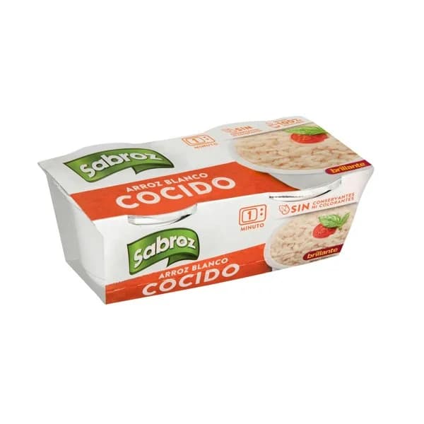 Arroz cocido redondo Sabroz - 0.25 kg - Imagen del producto en Findit