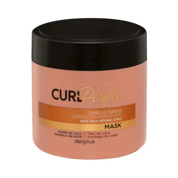 Mascarilla Curl Perfect Deliplus cabello rizado - 0.4 l - Imagen del producto en Findit