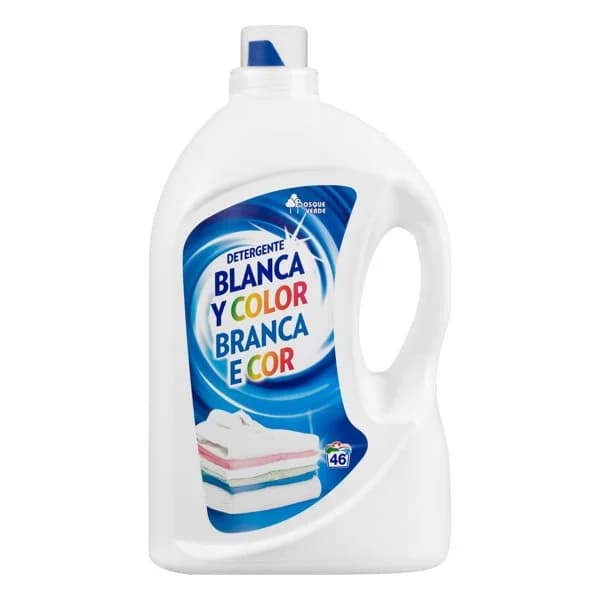 Detergente ropa Blanca y de Color Bosque Verde líquido concentrado - 1 ud - Imagen del producto en Findit