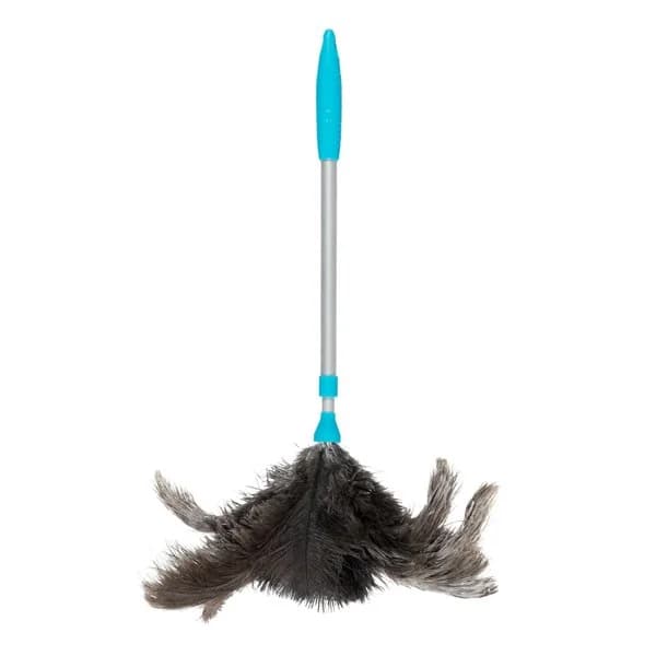 Plumero de avestruz extensible Bosque Verde - 1 ud - Imagen del producto en Findit