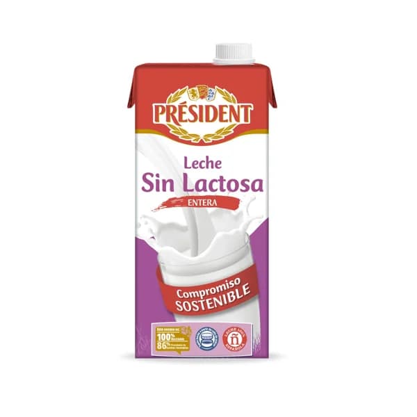 Leche Entera sin Lactosa 1L - 1 l - Imagen del producto en Findit