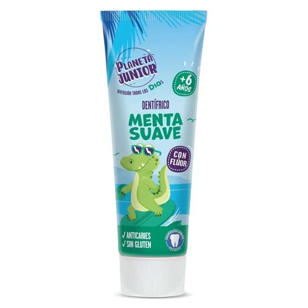 Pasta de dientes para niños menta suave Planeta Junior de Dia tubo 75 ml - 0.08 l - Imagen del producto en Findit