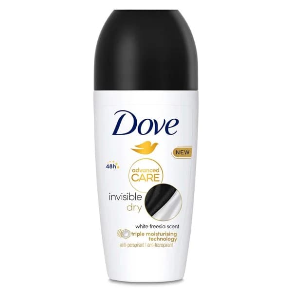 Desodorante roll-on invisible Dove bote 50 ml - 0.05 l - Imagen del producto en Findit