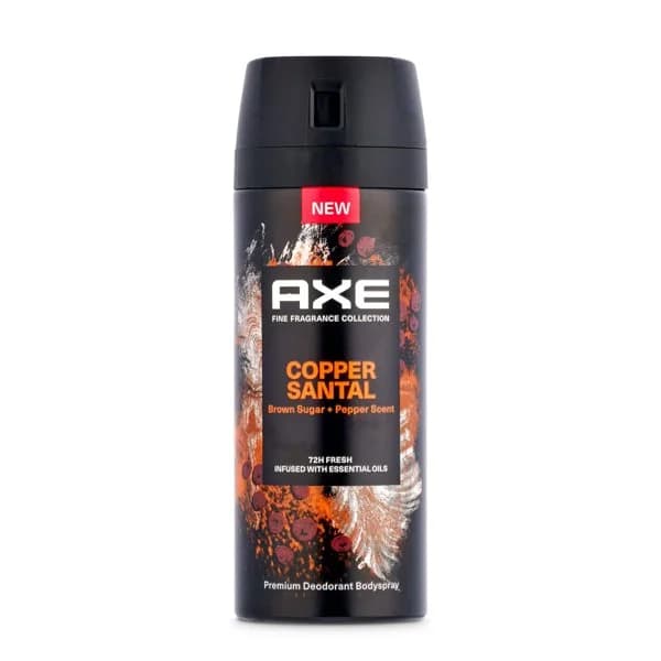 Desodorante copper santal Axe spray 150 ml - 0.15 l - Imagen del producto en Findit