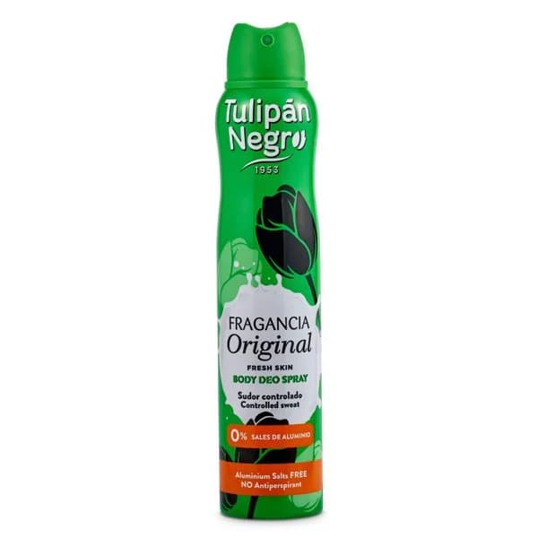 Desodorante original Tulipán Negro spray 200 ml - 1 ud - Imagen del producto en Findit