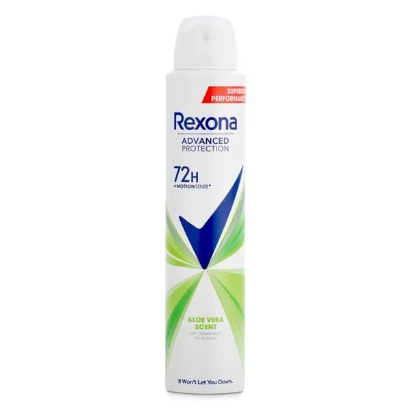 Desodorante motionsense aloe vera Rexona spray 200 ml - 0.2 l - Imagen del producto en Findit
