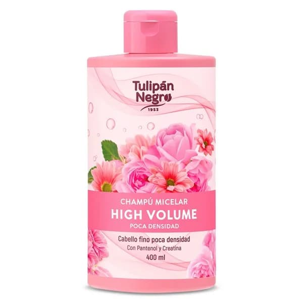 Champú micelar high volumen Tulipán Negro botella 400 ml - 1 ud - Imagen del producto en Findit