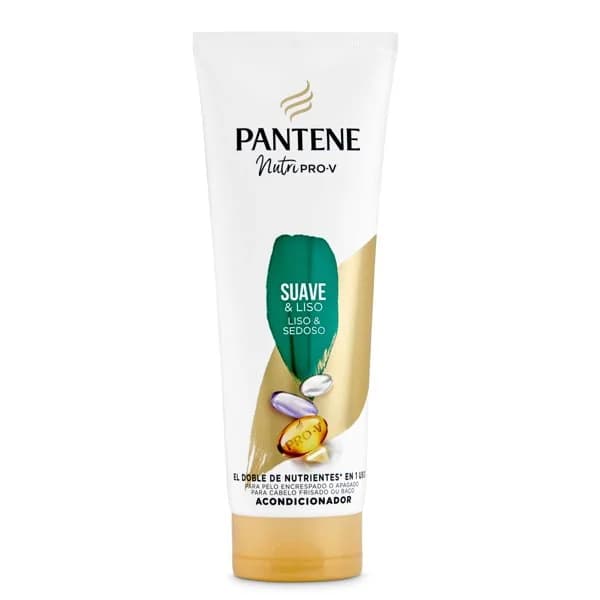 Acondicionador suave y liso Pantene tubo 180 ml - 1 ud - Imagen del producto en Findit
