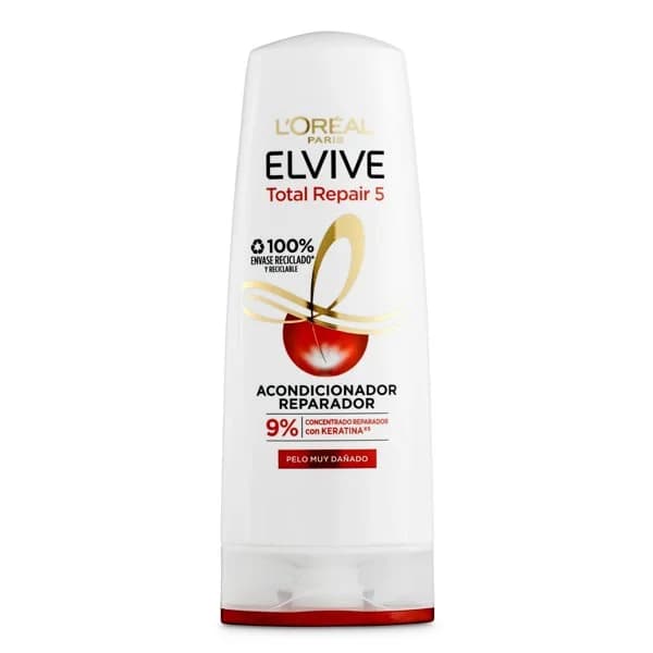 Crema suavizante repair 5 cabello dañado Elvive bote 250 ml - 0.25 l - Imagen del producto en Findit