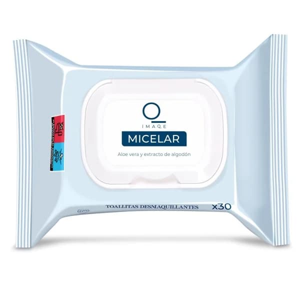 Toallitas desmaquillantes micelar con aloe vera Imaqe de Dia bolsa 30 unidades - 28.75 ud - Imagen del producto en Findit