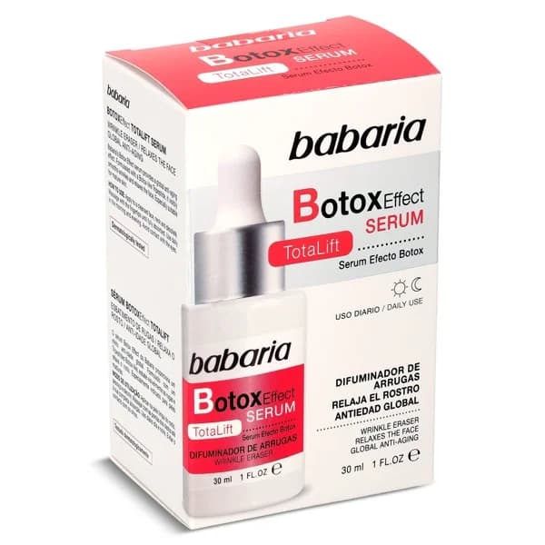 Sérum facial efecto botox Babaria tubo 30 ml - 0.03 l - Imagen del producto en Findit
