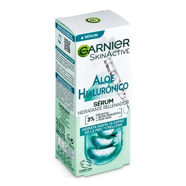 Sérum hidratante con aloe + ácido hialurónico Garnier caja 30 ml - 0.03 l - Imagen del producto en Findit