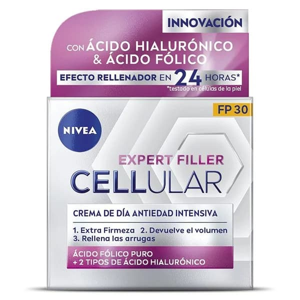 Crema facial de día antiedad spf 30 Nivea Cellular frasco 50 ml - 0.05 l - Imagen del producto en Findit