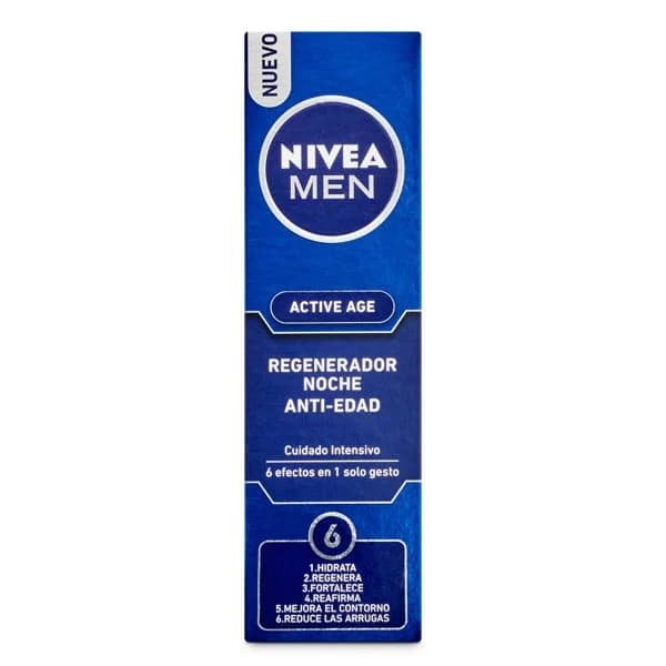 Crema de noche regeneradora antiedad Nivea frasco 50 ml - 1 ud - Imagen del producto en Findit