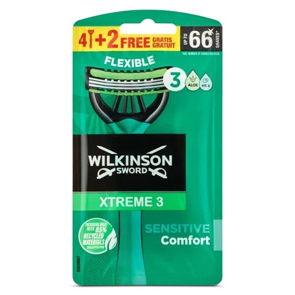 Maquinilla desechable Wilkinson blister 6 unidades - 6.01 ud - Imagen del producto en Findit