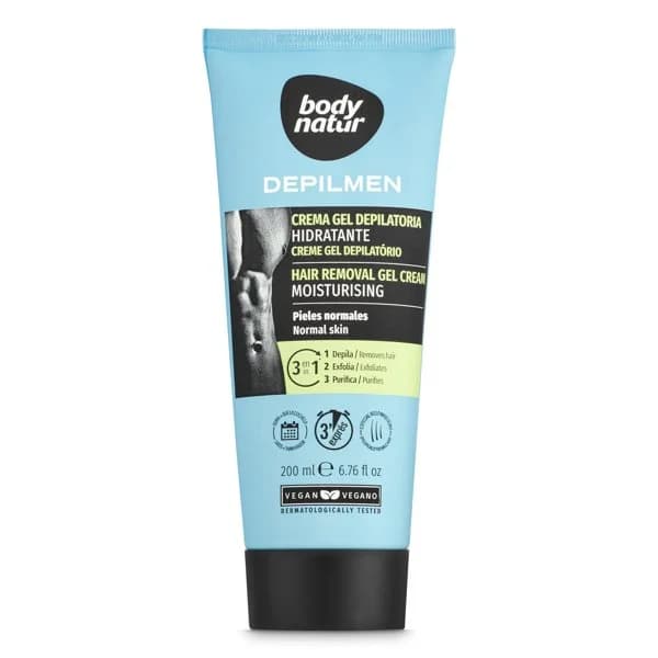 Crema gel depilatoria hidratante Body Natur tubo 200 ml - 0.2 l - Imagen del producto en Findit