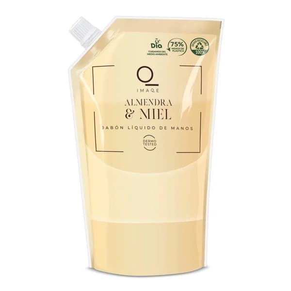 Recambio jabón de manos almendra y miel Imaqe de Dia bolsa 500 ml - 0.49 l - Imagen del producto en Findit