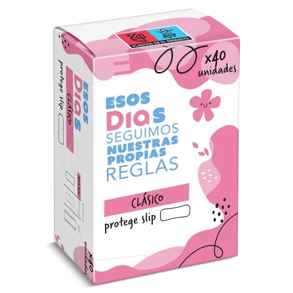 Protegeslips clásico Esos Dias caja 40 unidades - 49.5 ud - Imagen del producto en Findit