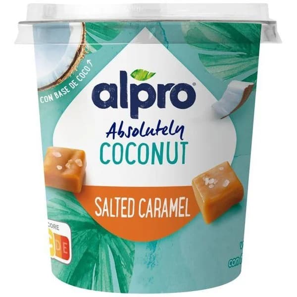 Yogur de coco y caramelo con sal ALPRO, tarrina 340 g - 0.34 kg - Imagen del producto en Findit