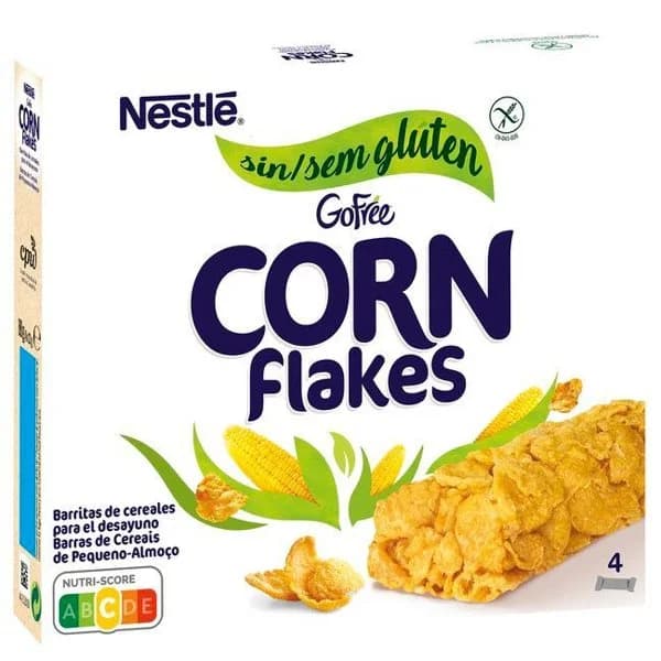 Barritas de cereales Corn Flakes gofree NESTLÉ, caja 88 g - 0.09 kg - Imagen del producto en Findit