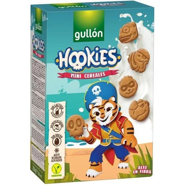 Galletas Mini Cereales Hookies - 0.25 kg - Imagen del producto en Findit