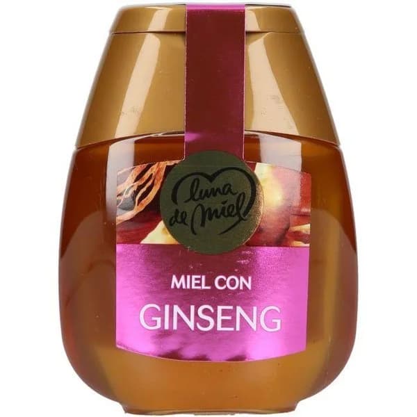 Miel con ginseng LUNA DE MIEL, dosificador 250 g - 0.25 kg - Imagen del producto en Findit