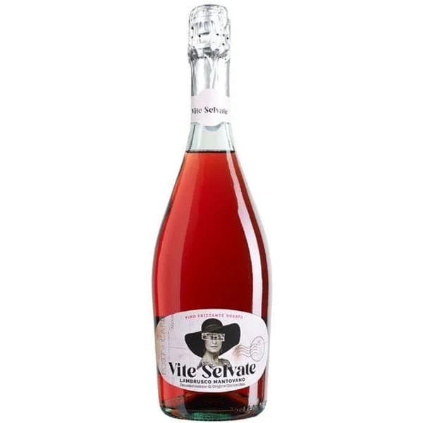 Vino Lambrusco Mantova VITE SELVATE, botella 75 cl - 0.75 l - Imagen del producto en Findit