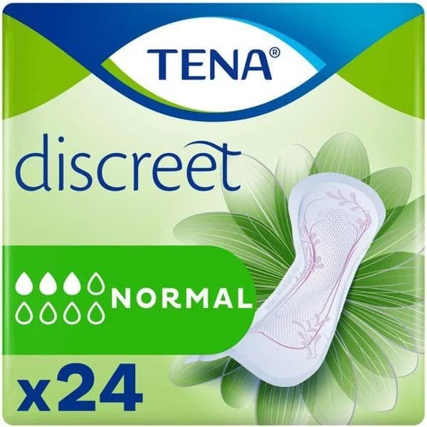 Compresa de incontinencia normal TENA Discreet, paquete 24 uds - 1 ud - Imagen del producto en Findit