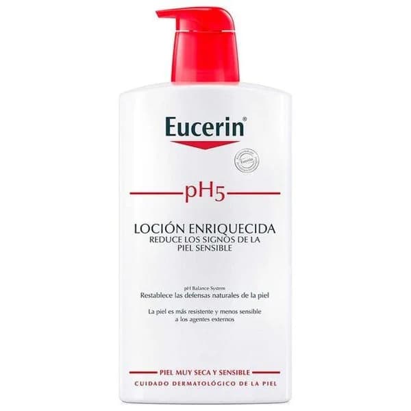 Loción enriquecida EUCERIN, dosificador 1000 ml - 1 l - Imagen del producto en Findit