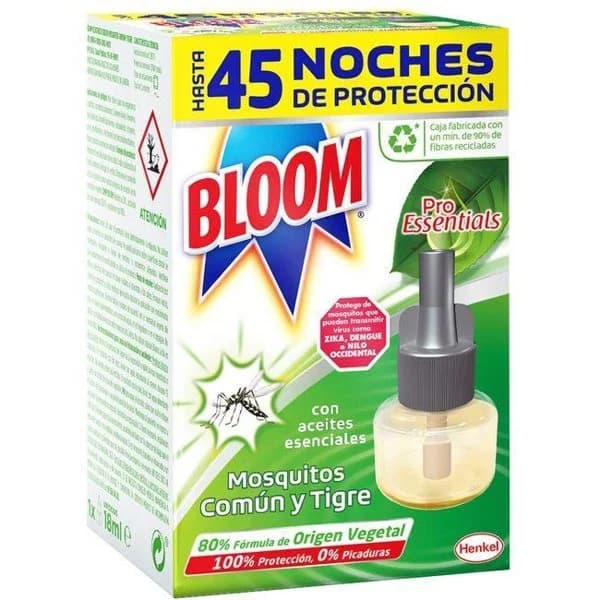 Insecticida eléctrico Proessential BLOOM, recambio 45 dosis - 45 ud - Imagen del producto en Findit