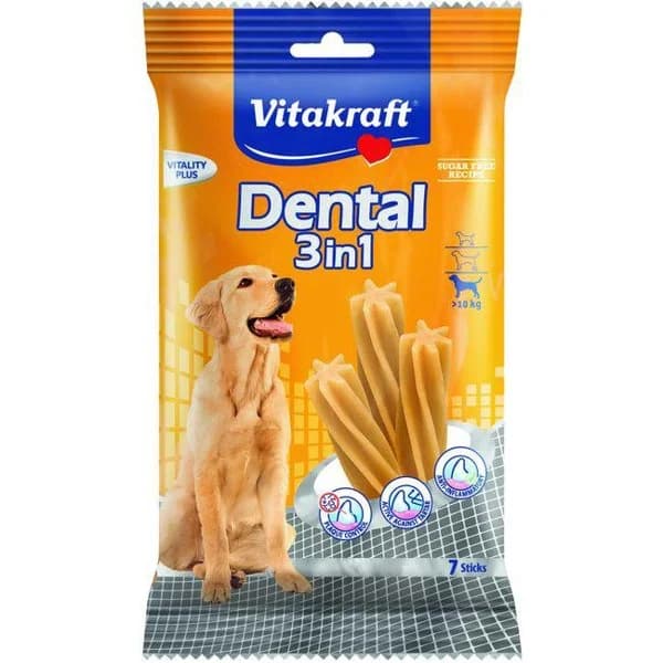 Dental 2en1 perro mediano VITAKRAFT, paquete 180 g - 0.18 kg - Imagen del producto en Findit