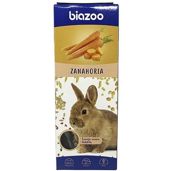 Barrita para conejo enano BIOZOO, caja 112 g - 0.11 kg - Imagen del producto en Findit