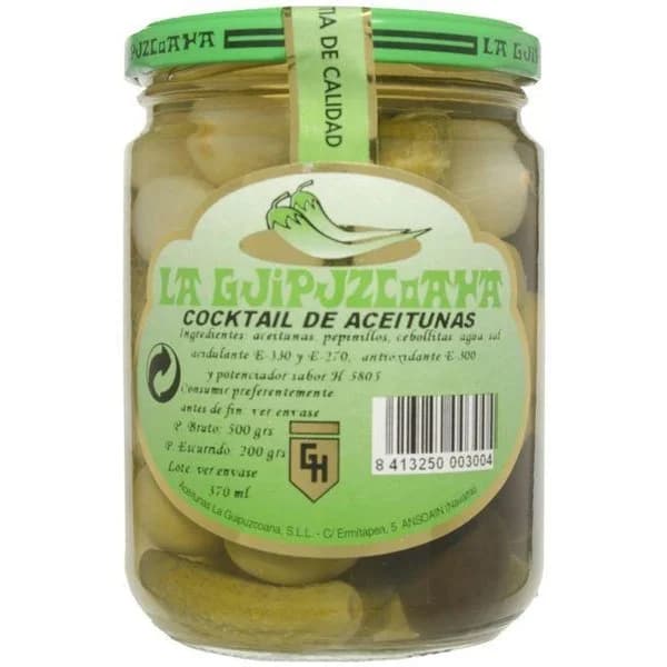 Cóctail sabor anchoa LA GUIPUZKOANA, frasco 200 g - 1 ud - Imagen del producto en Findit