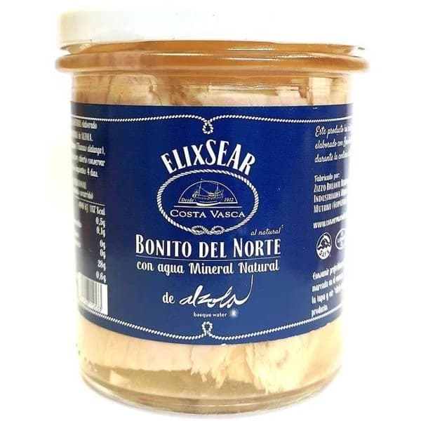 Bonito del norte con agua Alzola COSTA VASCA, frasco 210 g - 1 ud - Imagen del producto en Findit